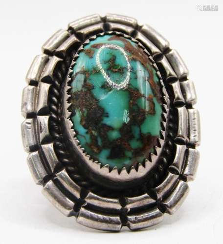 SOUTHWESTERN STERLING SPLIT SHANK RING