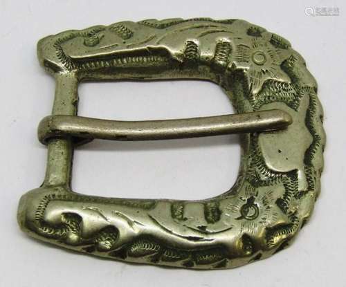 HENCHO EN MEXICO STERLING BELT BUCKLE