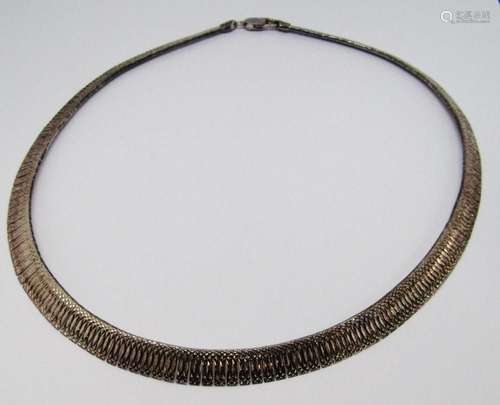 17 INCH INTALY STERLING NECKLACE