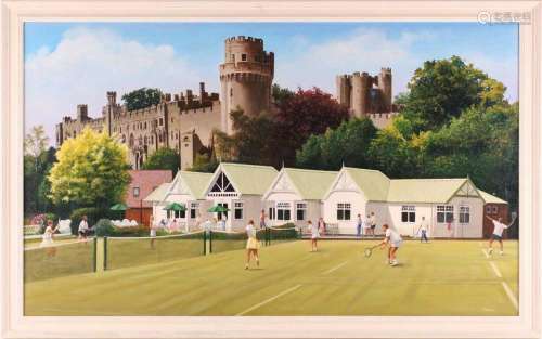Taylor, 20th century school, 'Warwick Tennis Club', ...