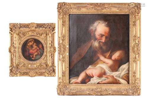 19th century school, 'Simeon with the infant Jesus',...