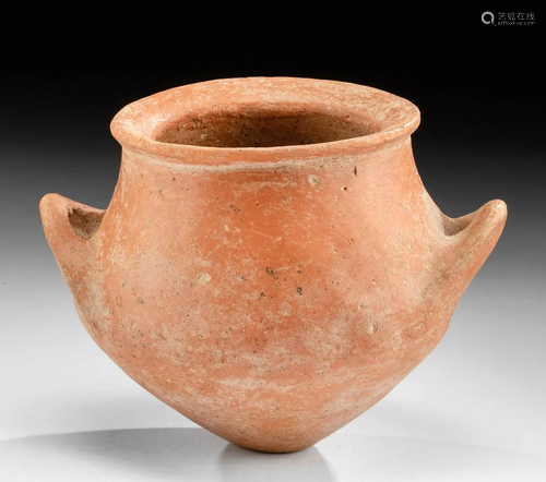 Roman Redware Jar w/ Handles