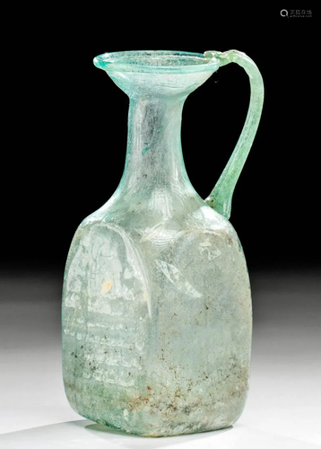 6th C. Holyland / Early Byzantine Glass Juglet