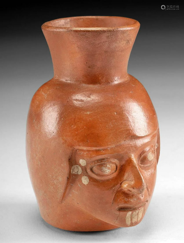 Near-Minature Salinar-Moche Portrait Vessel