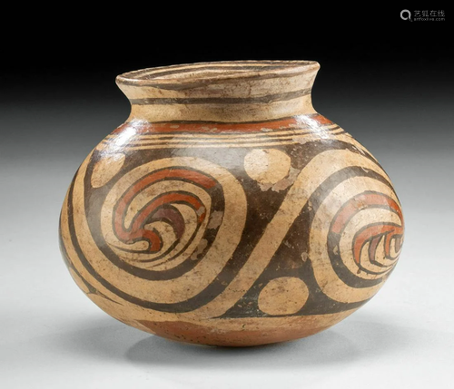 Panamanian Gran Cocle Macaracas Polychrome Olla