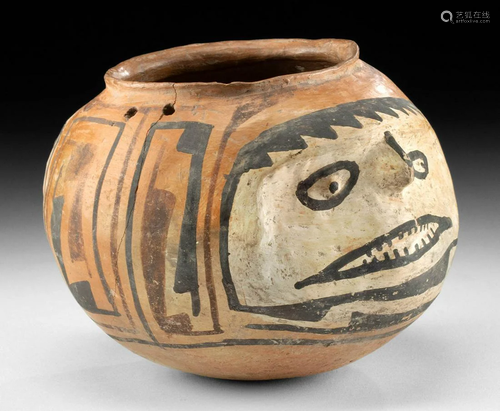 Casas Grandes Ramos Polychrome Janiform Jar