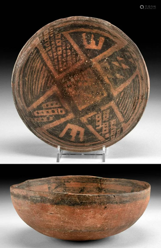 Prehistoric Anasazi Salado Roosevelt Redware Bowl