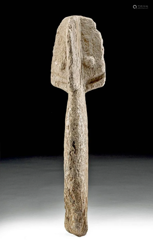 Ancient African Stone Anthropomorphic Idol