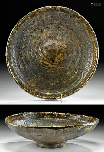 19th C. Moroccan Berber Pottery Bowl, ex-Museum