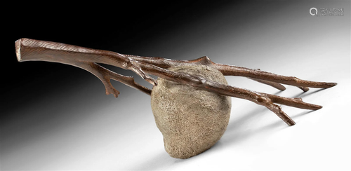 Signed Tony Hochstetler Bronze - "Wasp Nest" (2014...