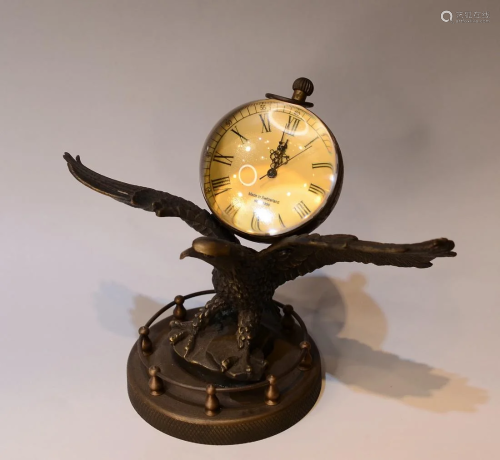 Eagle mechanical clock