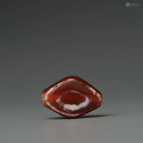 Tibetan agate eyes dzi beads