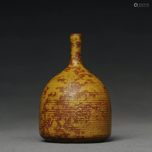 A Japanese handmade ceramic vase
