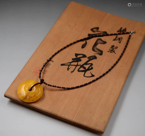 Tibetan Antique Amber Necklace