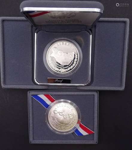 USA 1 DOLLAR PROOF SET, MOUNT RUSHMORE