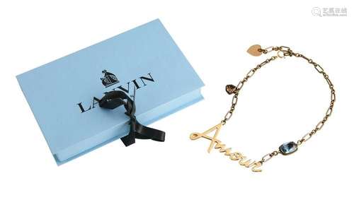 LANVIN, AMOUR NECKLACE