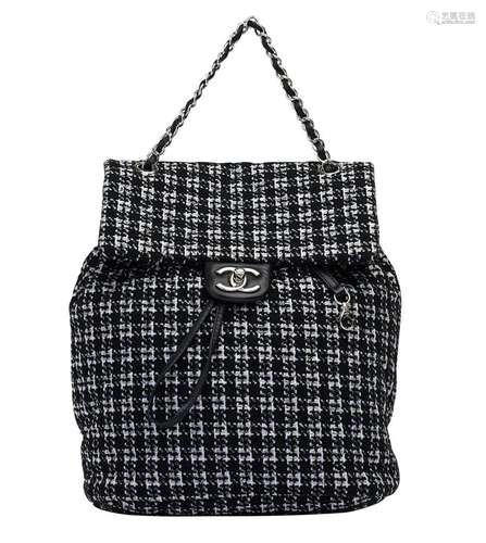 CHANEL, TWEED URBAN SPIRIT BACKPACK