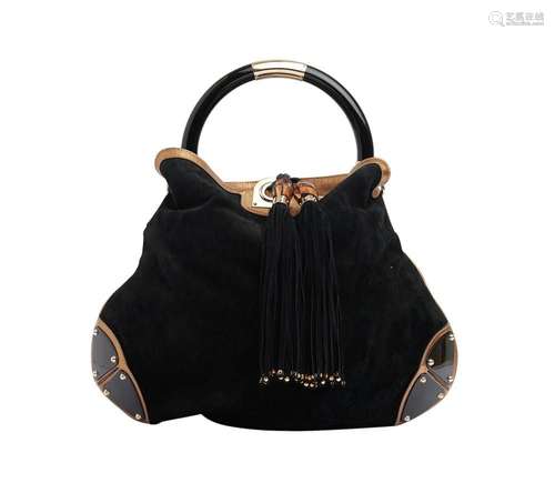 GUCCI, BABOUSKA INDY TASSEL HOBO BAG