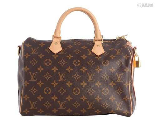 LOUIS VUITTON, A SPEEDY BANDOULIÈRE 30