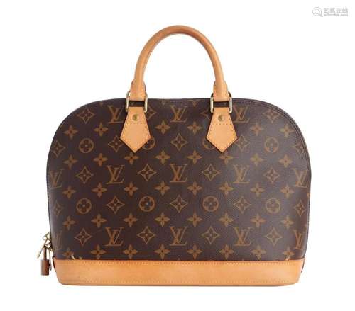 LOUIS VUITTON, ALMA 30 BAG