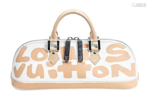 LOUIS VUITTON, LIMITED EDITION STEPHEN SPROUSE GRAFFITI ALMA...