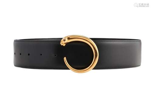 CARTIER, PANTHERE BUCKLE BELT