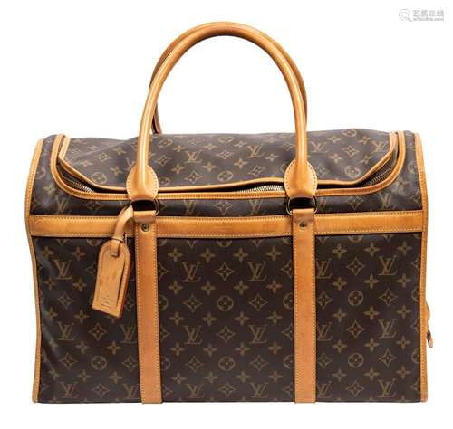 LOUIS VUITTON, SAC CHIEN PET CARRIER 50