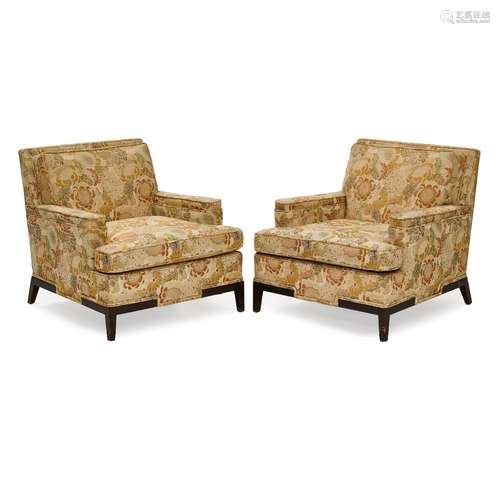 【W】CUSTOM Pair of Lounge Chairs1950