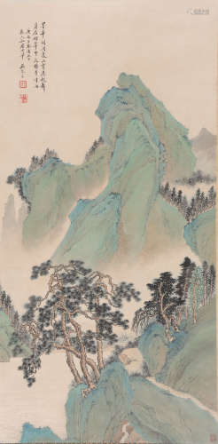 吴琴木 1894-1953 山水清音