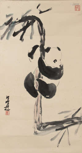 吕林 1920-1994 熊猫