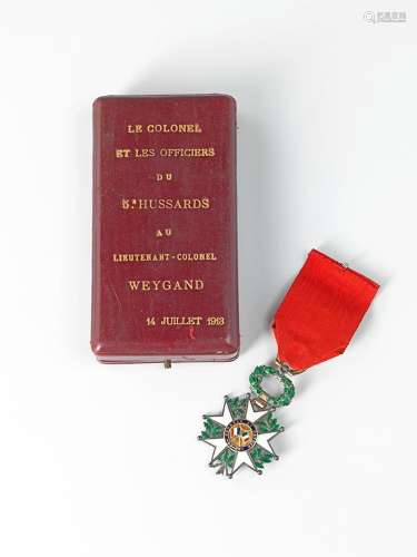 France Ordre national de la Légion d’ onneur. Etoile de Chev...