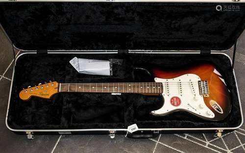 Squier Classic Vibe 60`s Stratocaster Guitar in White, in fi...