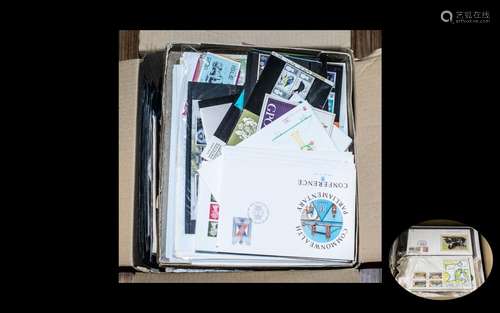 Stamp Interest - Large Box of Assorted First Day Covers, tog...