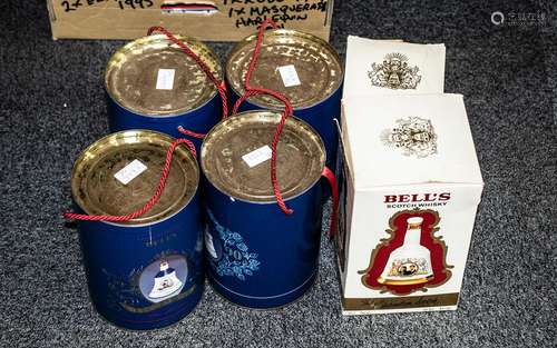 A Collection of Commemorative Bells Whisky Decanters compris...