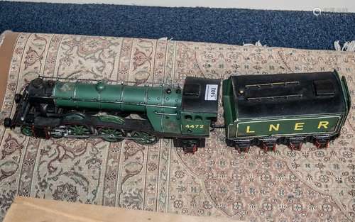 Scratch Built Engine and Tender `The Flying Scotsman`. Overa...