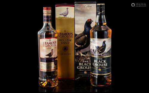 Drinker`s Interest - Two Bottles of Scotch Whiskey, The Blac...