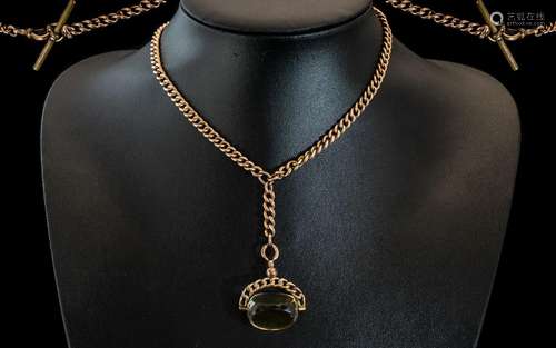 Victorian Period 1837 - 1901 9ct Gold Albert Chain / Necklac...