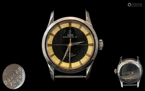 Tudor Oyster Prince 34 Gents Automatic Steel Cased Watch wit...