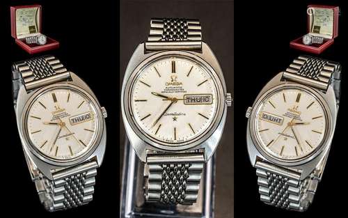 Omega - Constellation Automatic Chronometer Stainless Steel ...