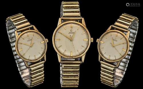 Omega - Automatic Gents 9ct Gold Cased Mechanical Wind 1970`...