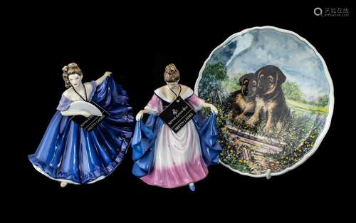 Two Royal Doulton Figurines from the Pretty Ladies Series, S...