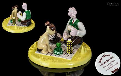 Coalport - Wallace and Gromit Ltd and Numbered Edition Hand ...