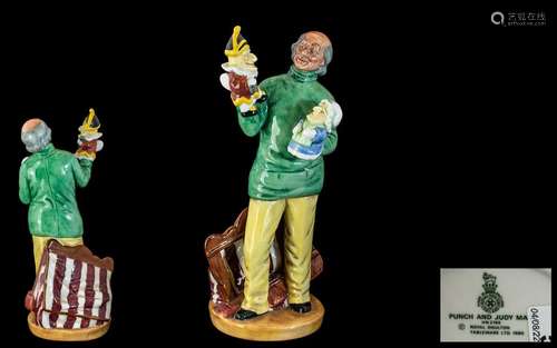 Royal Doulton Hand Painted Porcelain Figure ` The Punch and ...