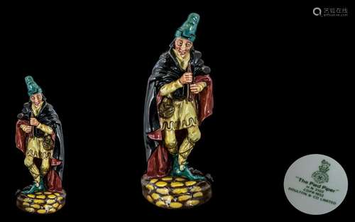 Royal Doulton Hand Painted Porcelain Figure ` The Pied Piper...