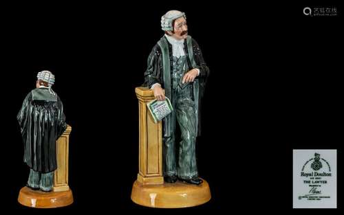 Royal Doulton Hand Painted Porcelain Figure ` The Lawyer ` H...