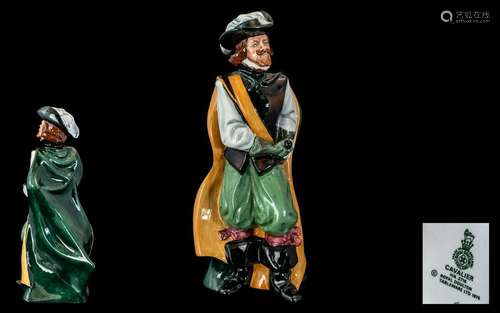 Royal Doulton Hand Painted Porcelain Figure ` Cavalier ` HN2...