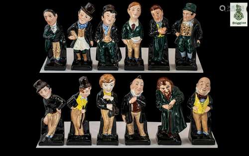 Royal Doulton - Early ` Dickens Series One ` 1949 - 1981 Set...