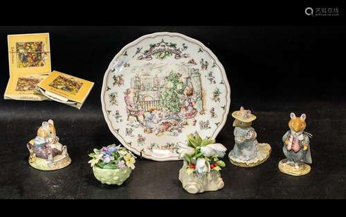 Royal Doulton Brambly Hedge, comprising Dusty Dogwood, Poppy...