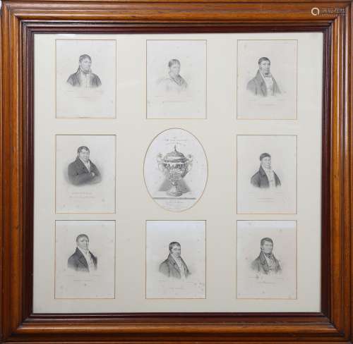 After George Sharples - Half Length Portraits of the Boxers ...