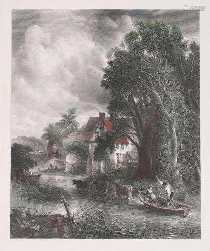 J.C. Bentley, after John Constable - 'The Valley Farm', 19th...
